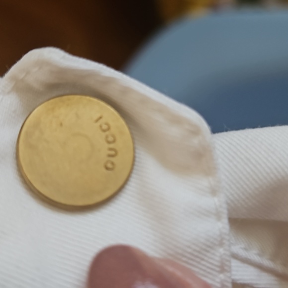 Custom Cut Casual Gucci Pants White - Picture 3 of 3